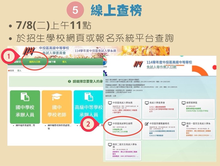 線上查榜圖片
